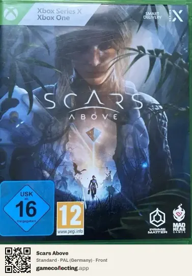 Scars Above Xbox Series X, Germany box front