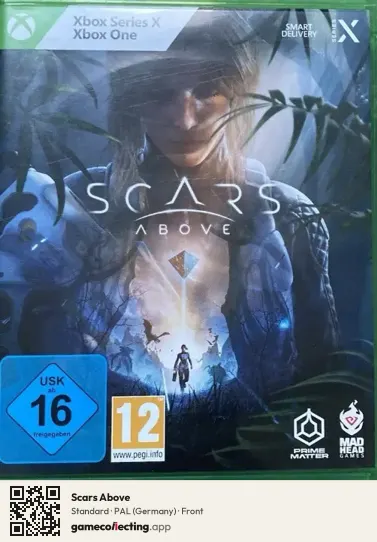 Scars Above Xbox Series X, Germany box front
