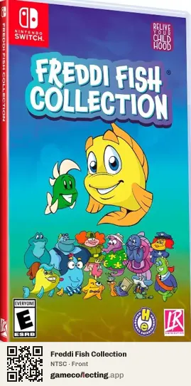 Freddi Fish Collection Nintendo Switch, NTSC box front
