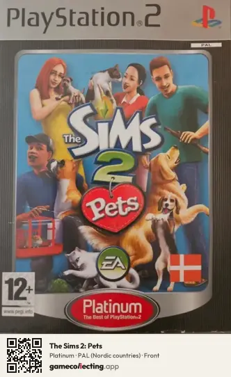 The Sims 2: Pets PlayStation 2, Nordic countries box front