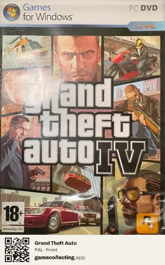 Grand Theft Auto Computer, PAL box front