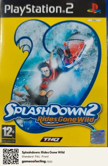 Splashdown: Rides Gone Wild PlayStation 2, PAL box front