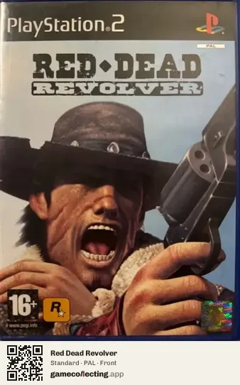 Red Dead Revolver PlayStation 2, PAL box front