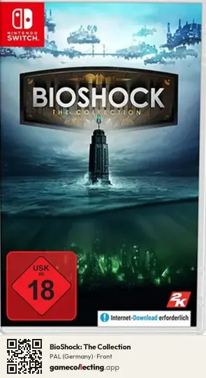 BioShock: The Collection Nintendo Switch, Germany box front
