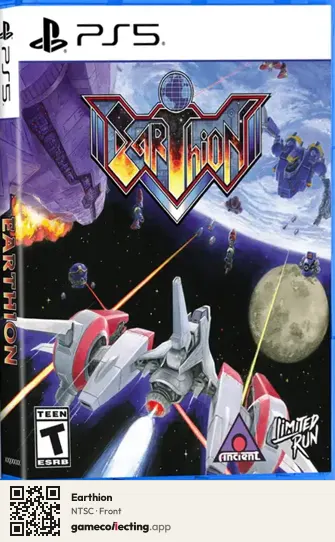Earthion PlayStation 5, NTSC box front