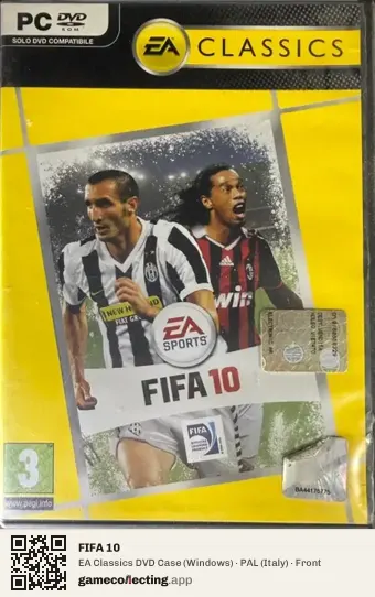 FIFA 10 Computer, Italy box front