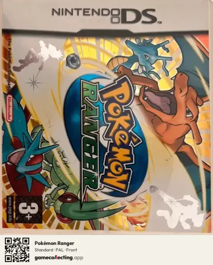 Pokémon Ranger Nintendo DS, PAL box front