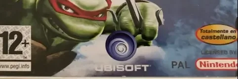 TMNT, the PEGI square on its front