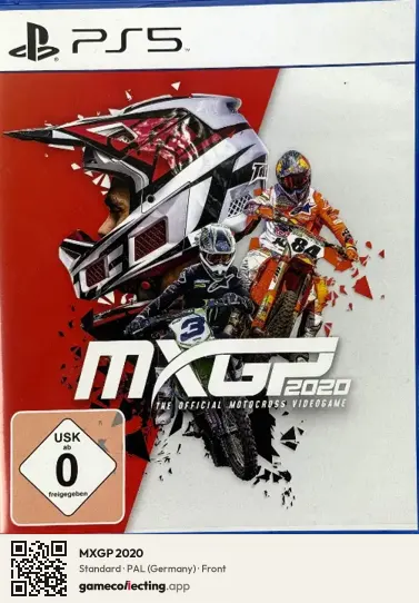MXGP 2020 PlayStation 5, Germany box front