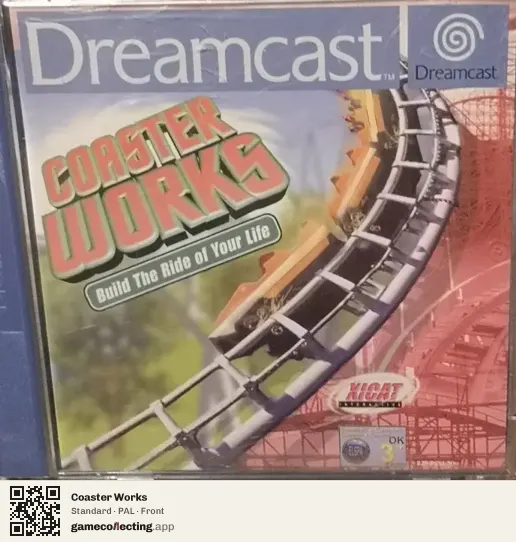 Coaster Works Sega Dreamcast, PAL box front