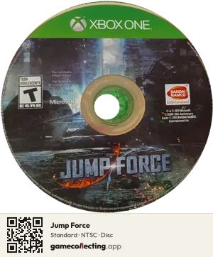 Jump Force Xbox One, NTSC disc