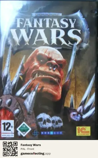 Fantasy Wars Computer, PAL box front