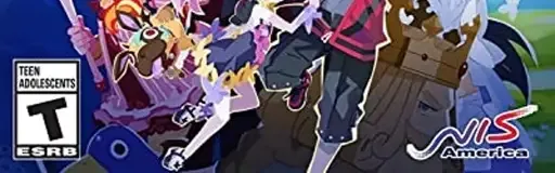 Disgaea 6 Complete, the ESRB box on its front