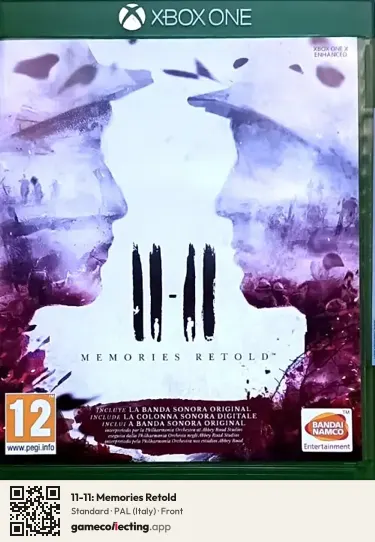 11-11: Memories Retold Xbox One, Italy box front
