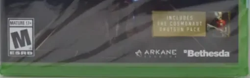 Prey, the ESRB box on its front