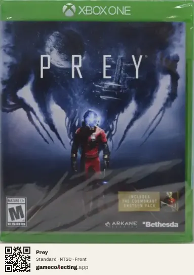 Prey Xbox One, NTSC box front