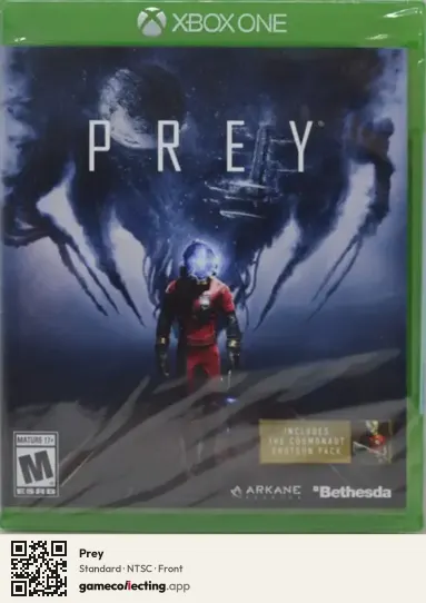 Prey Xbox One, NTSC box front