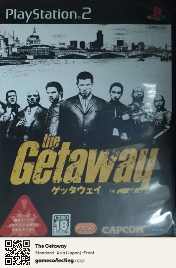 The Getaway PlayStation 2, Japan box front