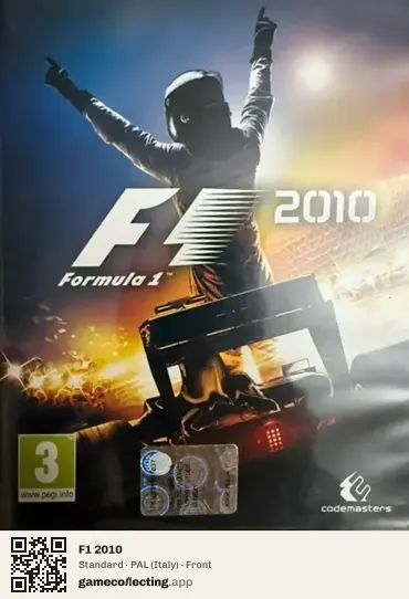 F1 2010 Xbox 360, Italy box front