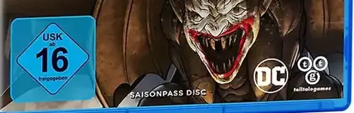Batman: The Telltale Series, the USK square on its front