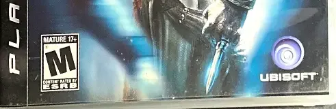 Assassin's Creed, the ESRB box on its front
