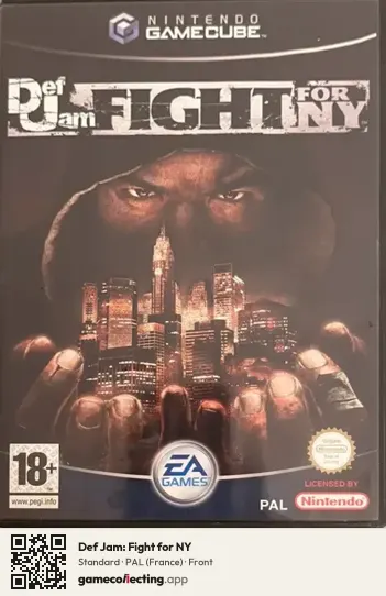 Def Jam: Fight for NY Nintendo GameCube, France box front