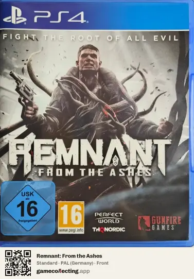 Remnant: From the Ashes PlayStation 4, Germany box front