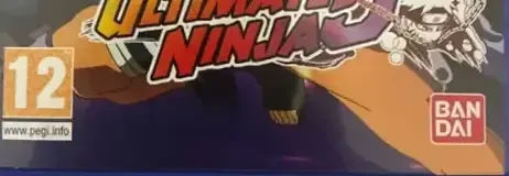 Naruto Shippuden: Ultimate Ninja 5, the PEGI square on its front