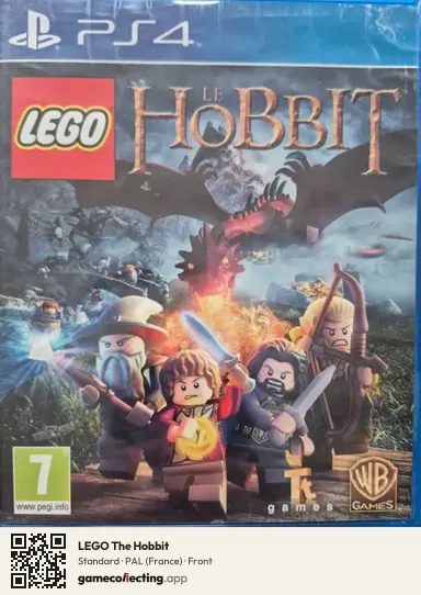 LEGO The Hobbit PlayStation 4, France box front