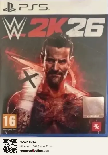 WWE 2K26 PlayStation 5, Italy box front