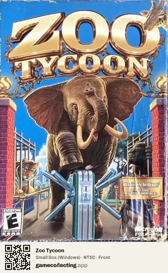 Zoo Tycoon Computer, NTSC box front