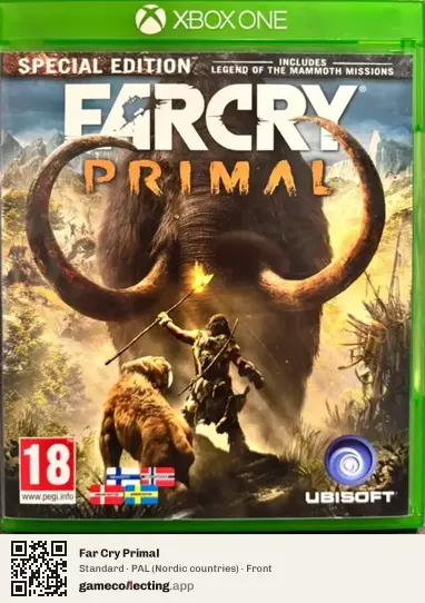 Far Cry Primal Xbox One, Nordic countries box front