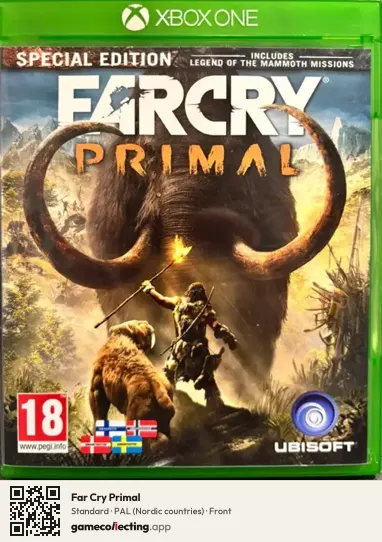Far Cry Primal Xbox One, Nordic countries box front