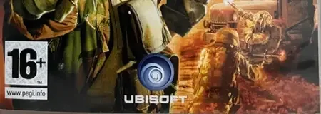 Tom Clancy's Ghost Recon 2, the PEGI square on its front