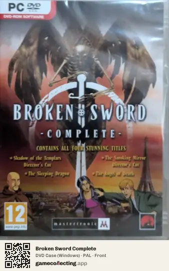 Broken Sword Complete Computer, PAL box front