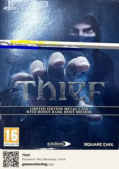 Thief PlayStation 3, Germany box front