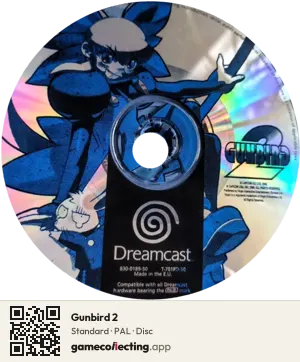 Gunbird 2 Sega Dreamcast, PAL disc