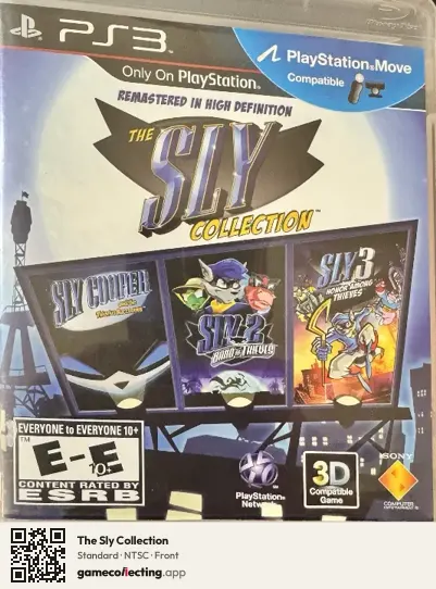 The Sly Collection PlayStation 3, NTSC box front