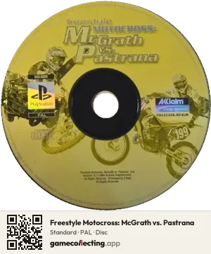 Freestyle Motocross: McGrath vs. Pastrana PlayStation, PAL disc