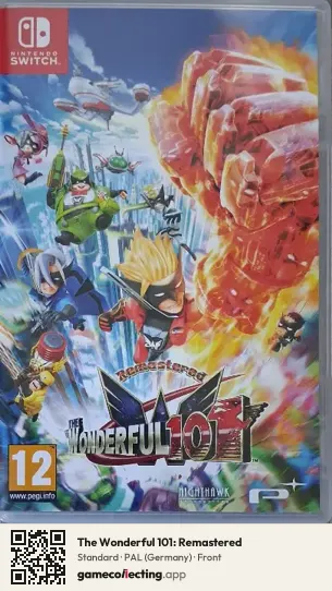 The Wonderful 101: Remastered Nintendo Switch, Germany box front