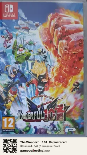 The Wonderful 101: Remastered Nintendo Switch, Germany box front