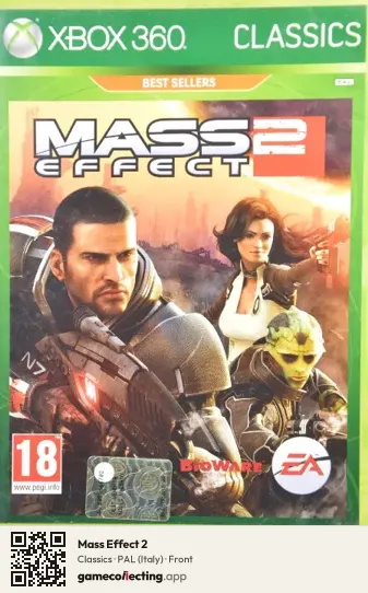 Mass Effect 2 Xbox 360, Italy box front