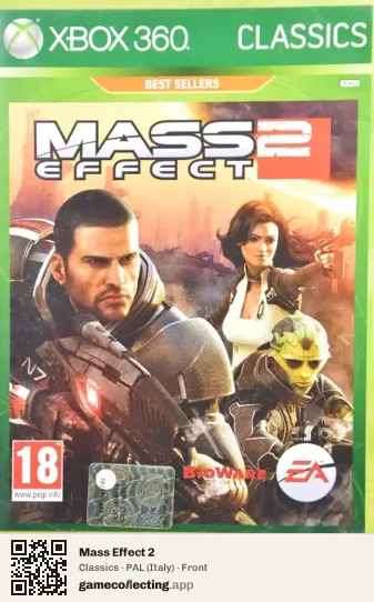 Mass Effect 2 Xbox 360, Italy box front