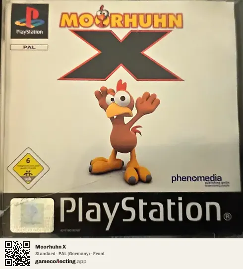 Moorhuhn X PlayStation, Germany box front