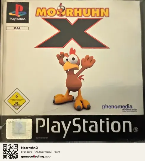 Moorhuhn X PlayStation, Germany box front