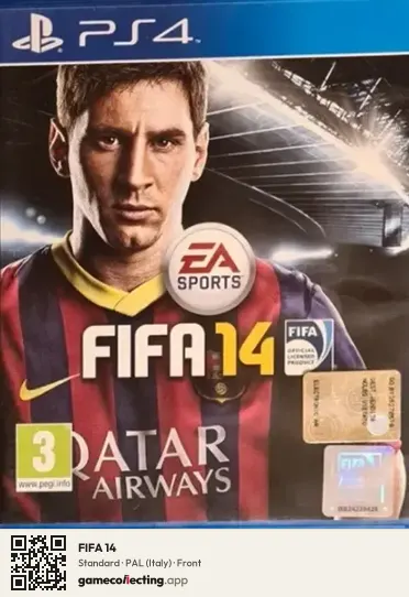 FIFA 14 PlayStation 4, Italy box front