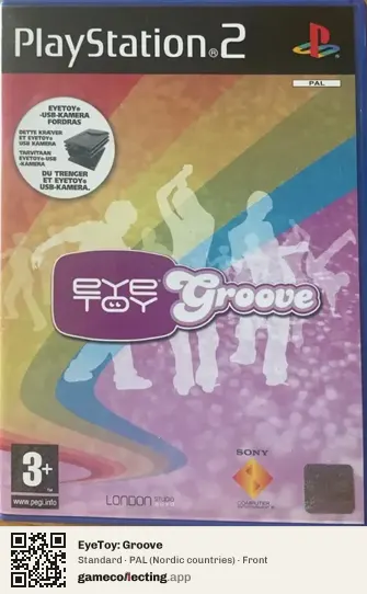 EyeToy: Groove PlayStation 2, Nordic countries box front