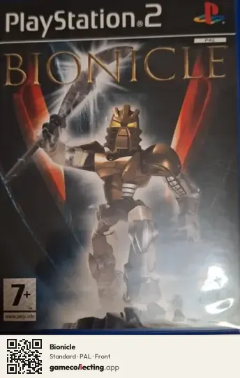 Bionicle PlayStation 2, PAL box front