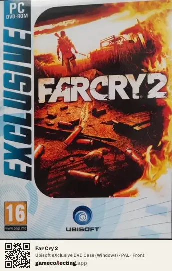 Far Cry 2 Computer, PAL box front
