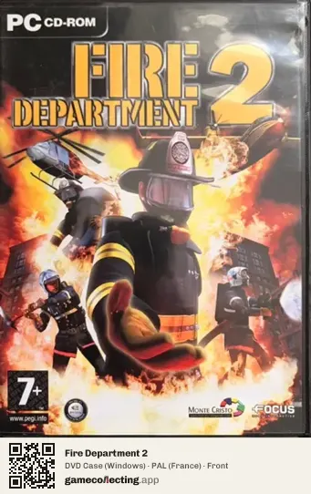Fire Department 2 Computer, France box front